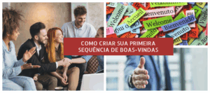 sequencia de boas-vindas