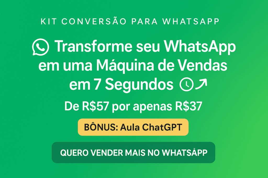 kit conversão para whatsapp